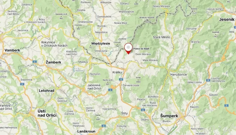 Prodej pole, Králíky - Horní Lipka, 5099 m2