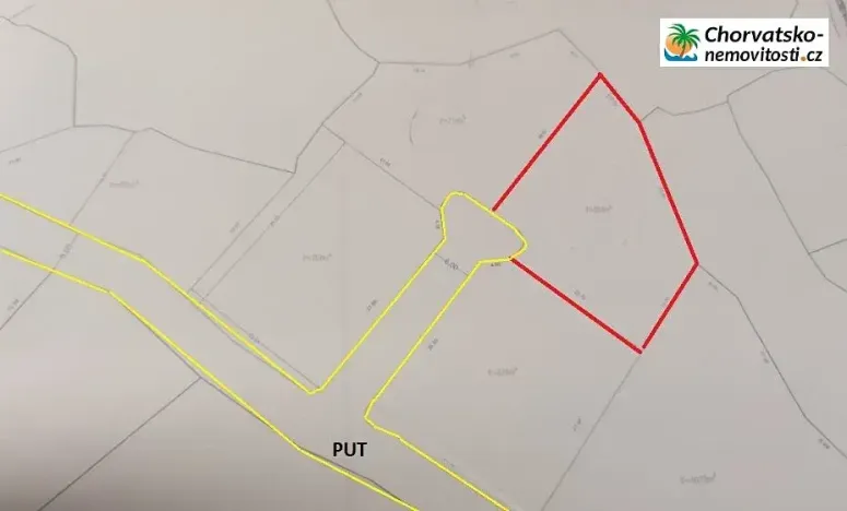 Prodej pozemku pro bydlení, Novalja, Chorvatsko, 694 m2