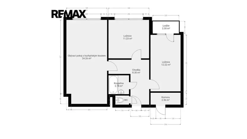 Prodej bytu 3+kk, Praha - Modřany, Levského, 62 m2