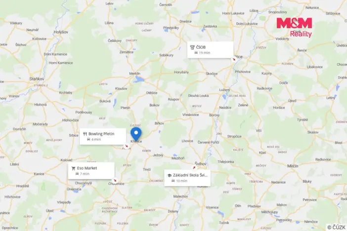 Prodej rodinného domu, Křenice, 90 m2