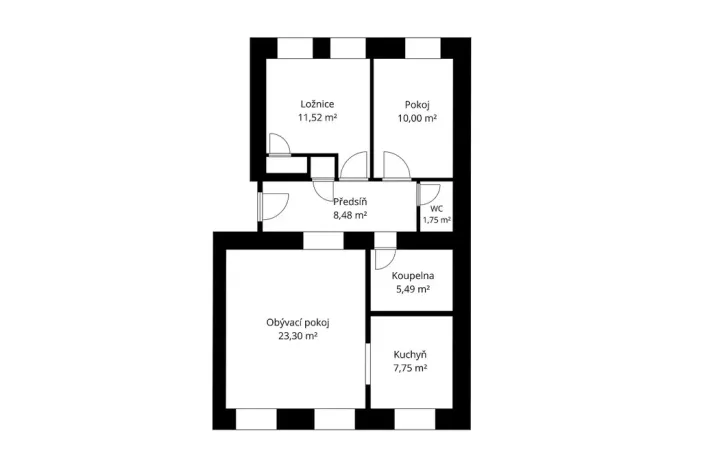 Prodej bytu 3+1, Praha - Vinohrady, Americká, 68 m2