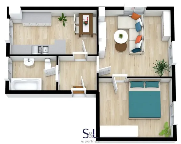 Pronájem bytu 2+1, Liberec, Klostermannova, 82 m2