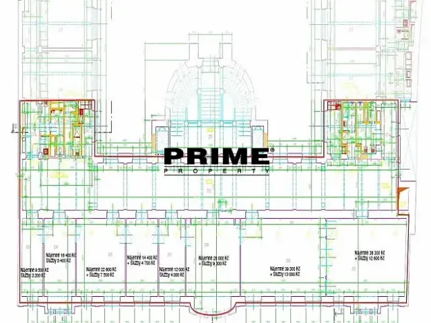 Pronájem kanceláře, Praha - Nové Město, Spálená, 128 m2