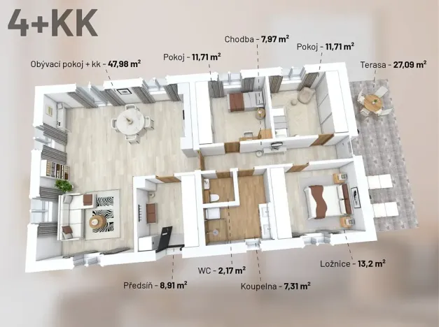 Prodej rodinného domu, Podolí I, 111 m2