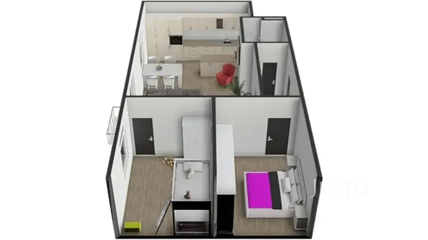 Prodej bytu 2+kk, Písek, Pražská, 72 m2