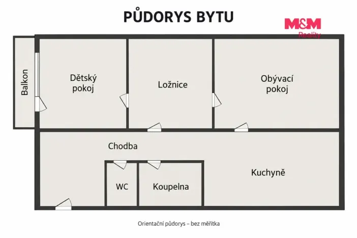 Prodej bytu 2+1, Aš, Žižkova, 54 m2