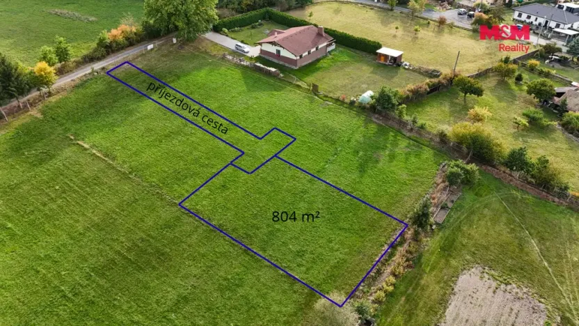 Prodej pozemku pro bydlení, Spálené Poříčí - Lipnice, 804 m2
