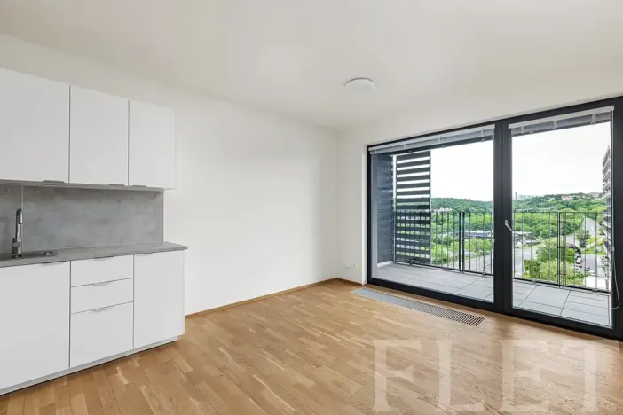 Pronájem bytu 1+kk, Praha - Modřany, Mezi vodami, 33 m2
