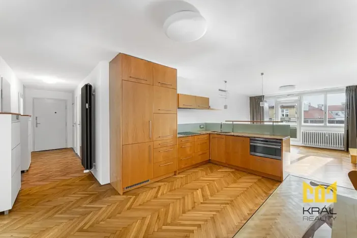 Pronájem bytu 3+kk, Praha - Holešovice, Milady Horákové, 111 m2