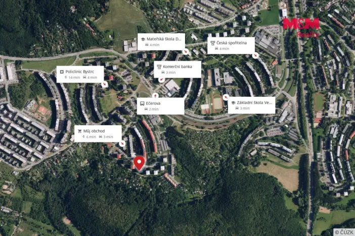 Prodej bytu 3+1, Brno - Bystrc, Foltýnova, 70 m2