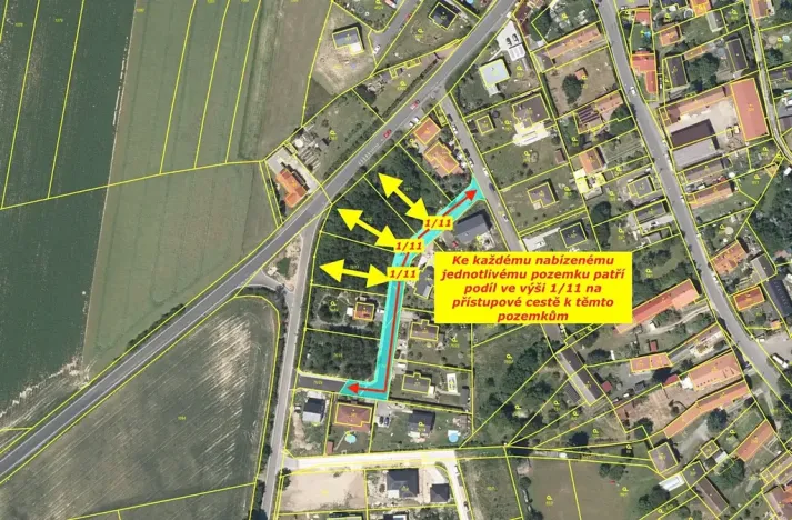 Prodej pozemku pro bydlení, Štíhlice, 1038 m2