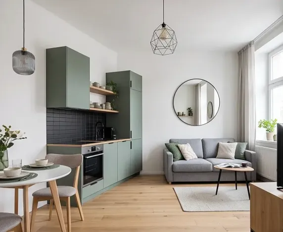 Prodej bytu 1+kk, Praha, Slezská, 21 m2