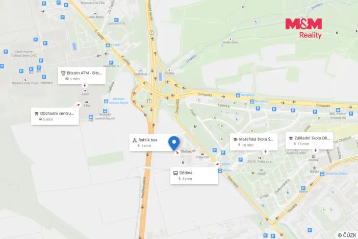 Prodej bytu 2+kk, Praha - Ruzyně, Stočesova, 43 m2
