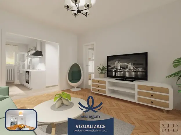 Pronájem bytu 2+1, Mladá Boleslav, Erbenova, 56 m2