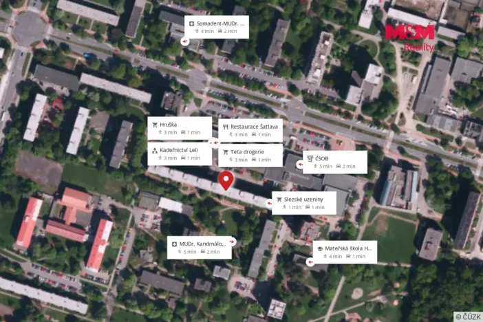 Prodej bytu 1+1, Havířov - Podlesí, Kosmonautů, 36 m2