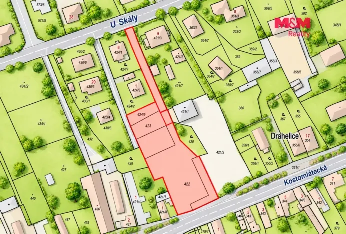 Prodej pozemku pro bydlení, Nymburk - Drahelice, 2717 m2