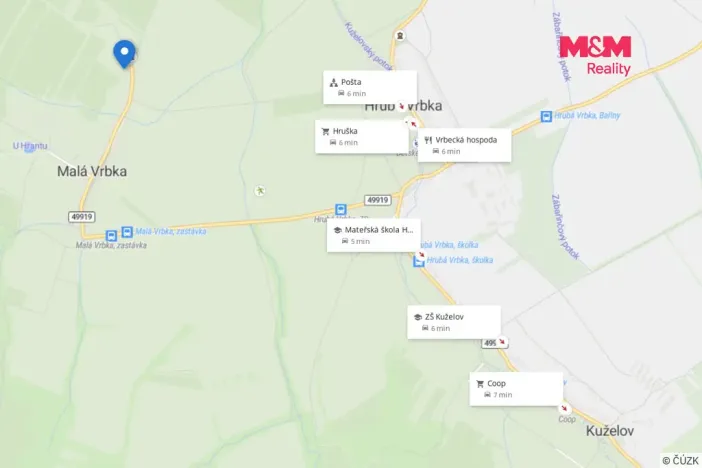 Prodej rodinného domu, Malá Vrbka, 89 m2