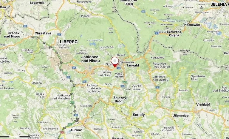 Prodej pozemku, Smržovka, 504 m2