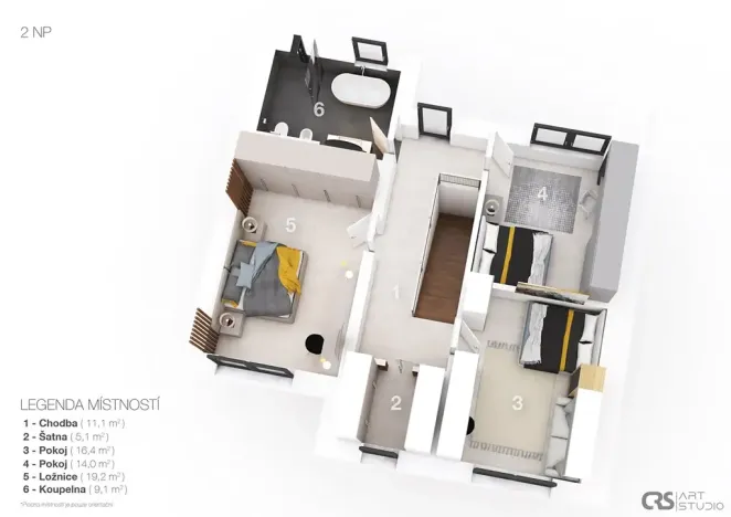 Pronájem rodinného domu, Kunštát, Sportovní, 210 m2