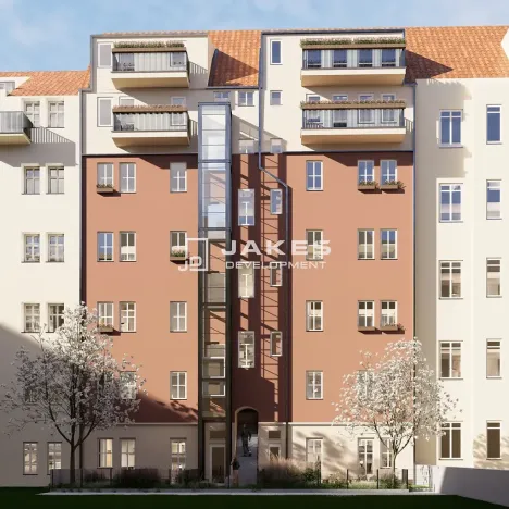 Prodej bytu 2+kk, Praha - Smíchov, Grafická, 35 m2