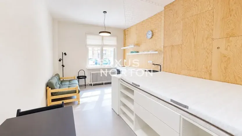 Pronájem bytu 1+kk, Praha - Vinohrady, Slezská, 24 m2