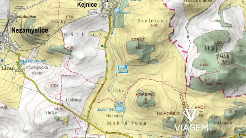 Prodej podílu pole, Kejnice, 1122 m2