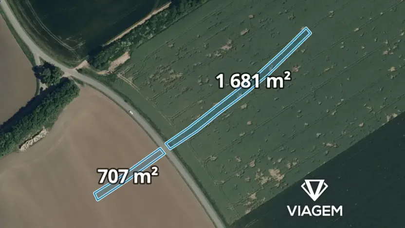 Prodej podílu pole, Strážnice, 398 m2