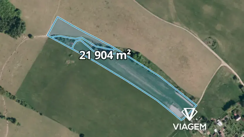 Prodej podílu pole, Liptaň, 7301 m2