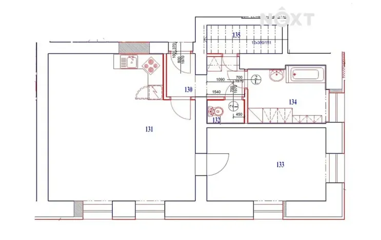 Prodej bytu 2+kk, Černý Důl, 70 m2