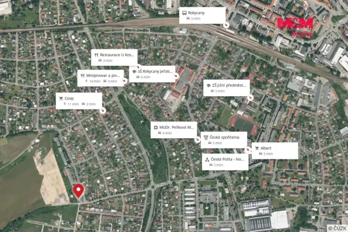 Prodej bytu 1+kk, Rokycany, Vysoký průhon, 50 m2