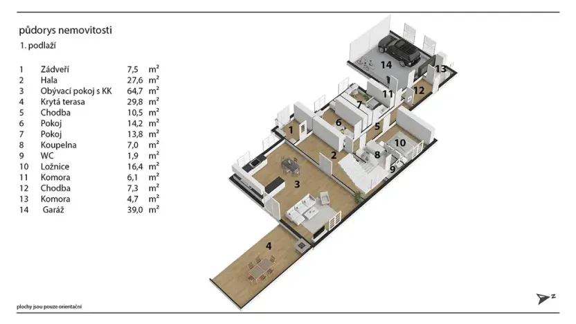 Prodej ubytování, Hrochův Týnec, 356 m2