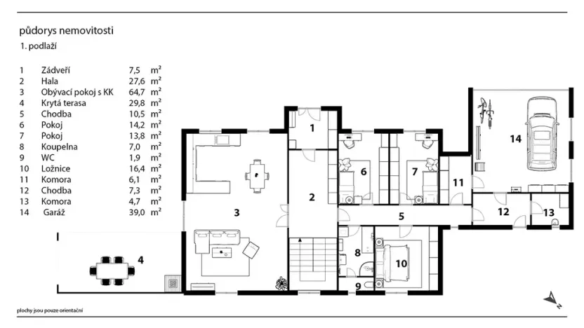 Prodej ubytování, Hrochův Týnec, 356 m2