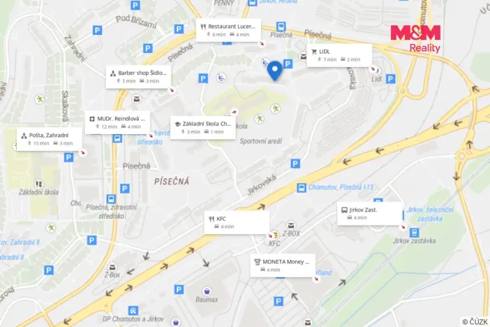 Prodej bytu 3+1, Chomutov, Písečná, 64 m2
