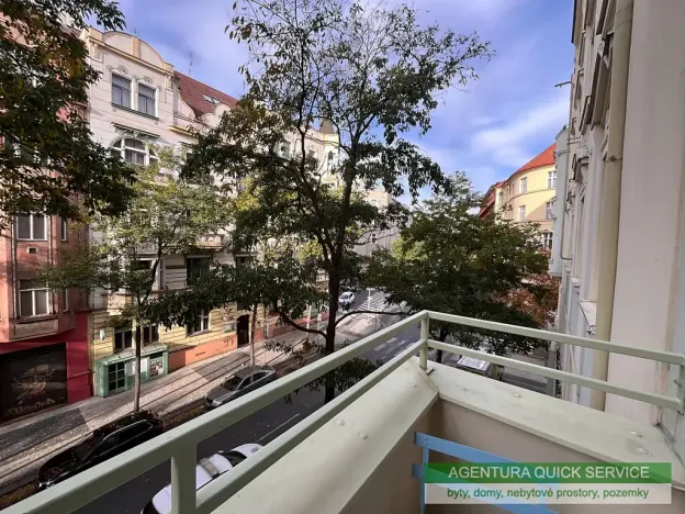 Pronájem bytu 1+kk, Praha - Žižkov, Slavíkova, 30 m2