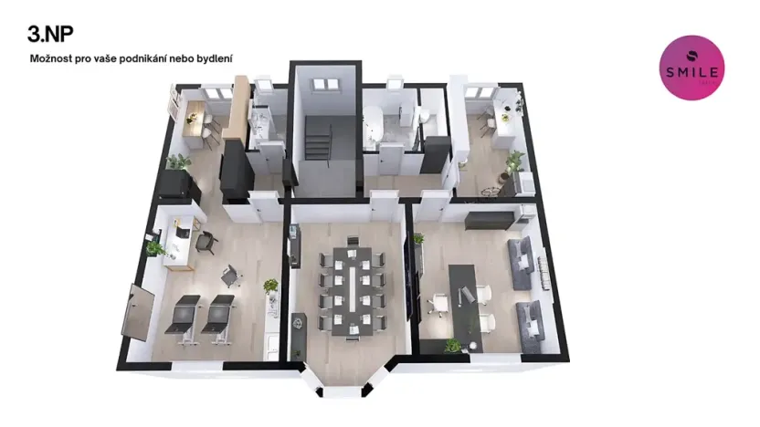 Pronájem ordinace, Ostrava, Ocelářská, 300 m2