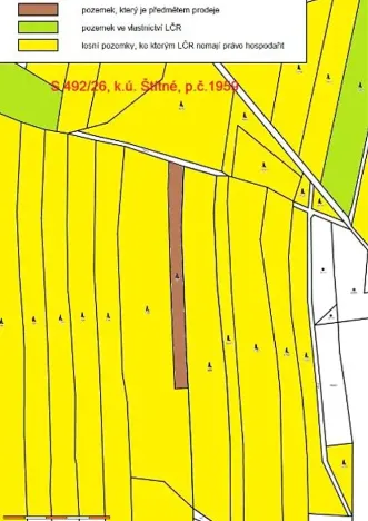 Prodej lesa, Žirovnice, 2626 m2