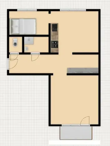 Prodej bytu 2+1, Kynšperk nad Ohří, Svatopluka Čecha, 54 m2