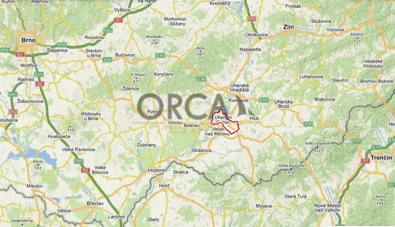Prodej podílu pole, Uherský Ostroh, 552 m2