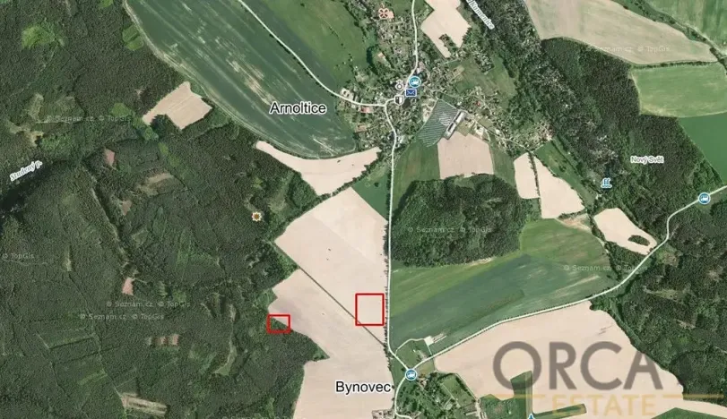 Prodej podílu pole, Arnoltice, 2916 m2
