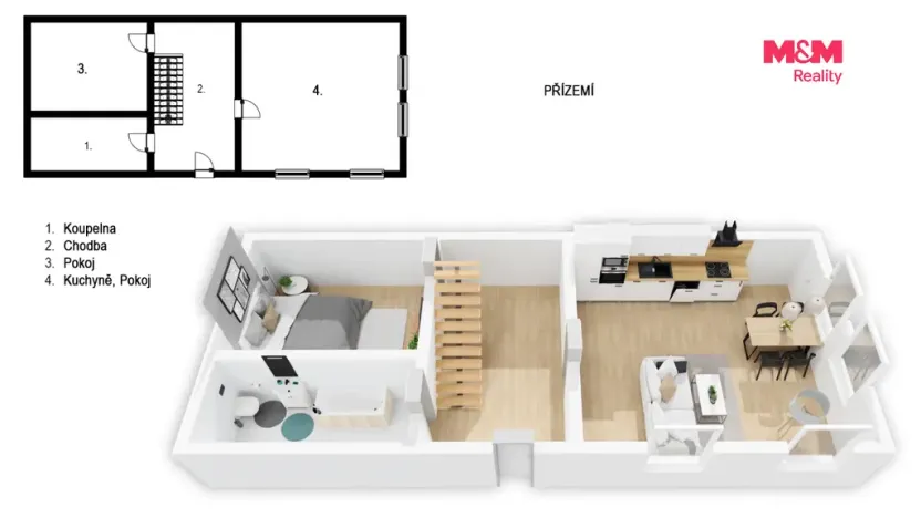 Prodej rodinného domu, Bělá, 130 m2