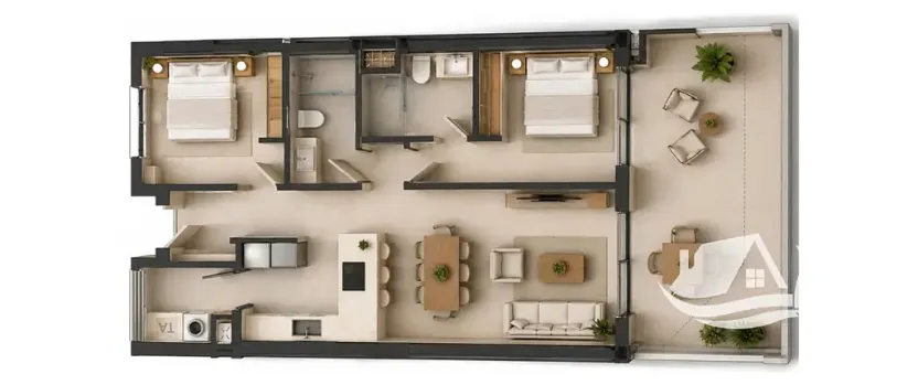 Prodej bytu 4+kk, Capdepera, Španělsko, 100 m2