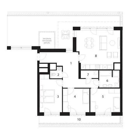 Prodej bytu 4+kk, Brno, Leitnerova, 101 m2