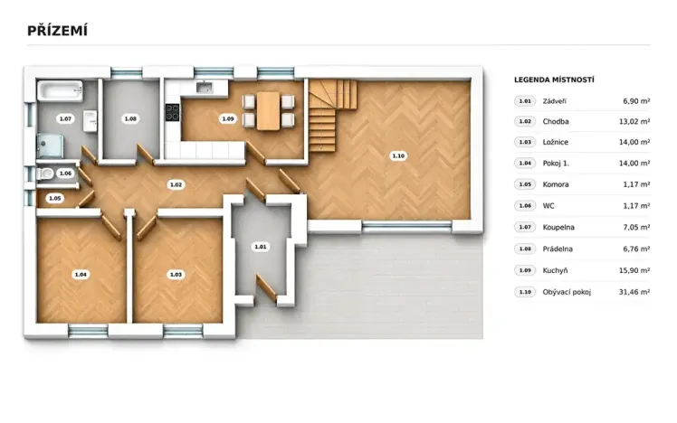 Prodej rodinného domu, Vrbová Lhota, Na Kovárně, 222 m2