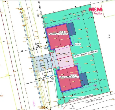 Prodej pozemku pro bydlení, Tršice, 368 m2