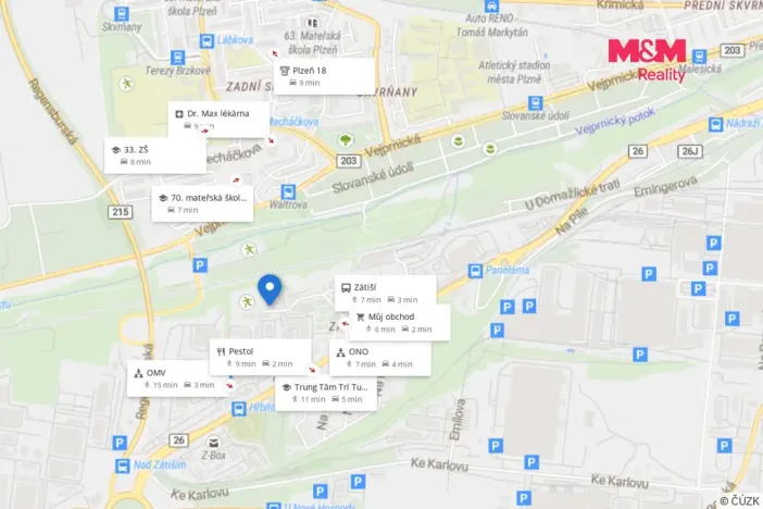 Prodej bytu 2+kk, Plzeň - Skvrňany, Kreuzmannova, 53 m2