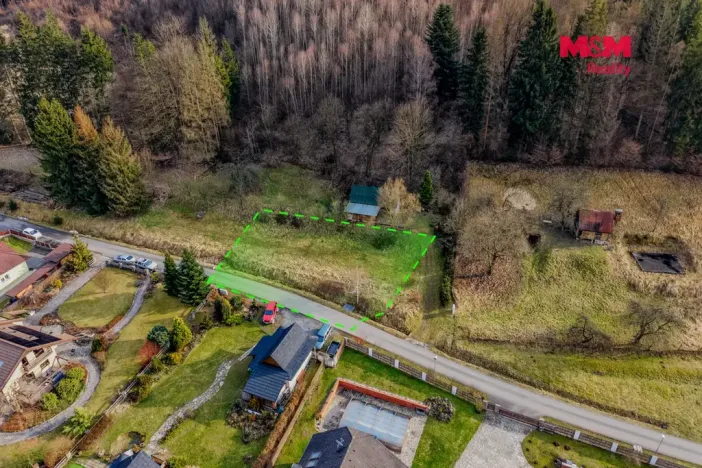 Prodej pozemku pro bydlení, Bystřička, 693 m2