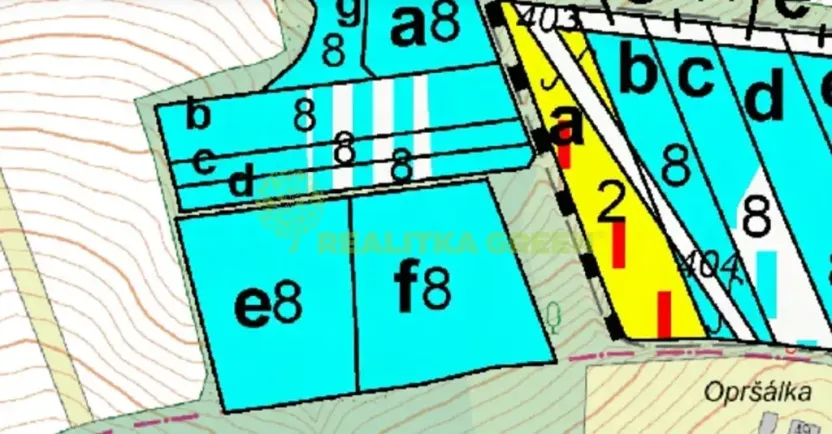 Prodej lesa, Lechotice, 6667 m2
