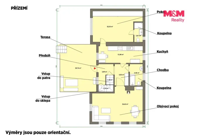 Prodej chalupy, Vlkovice - Martinov, 113 m2
