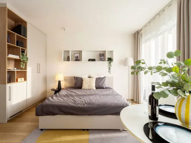 Pronájem bytu 1+kk, Plzeň - Skvrňany, Františka Kováříka, 40 m2