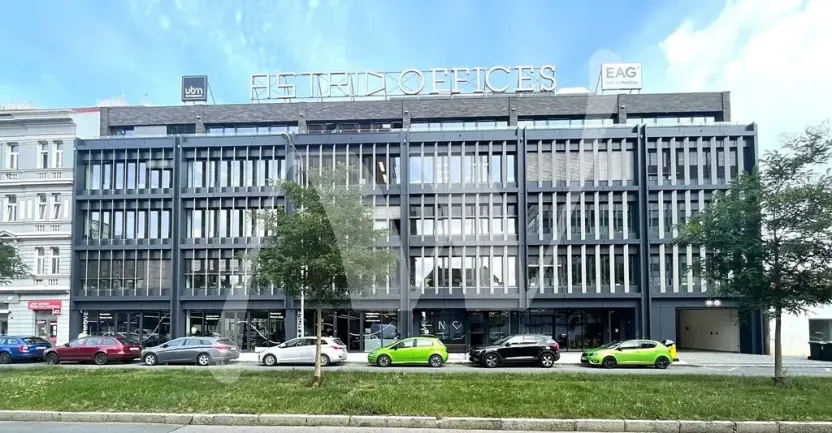 Pronájem kanceláře, Praha - Holešovice, Dělnická, 840 m2